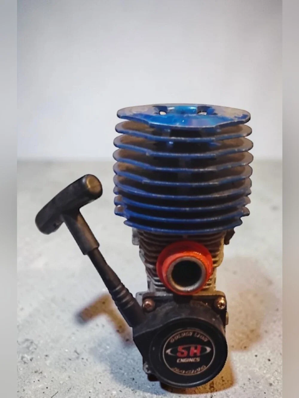 SH Engines M21-P3 3.48cc Nitro RC Engine with Pull Start NEW 1/8 Scale